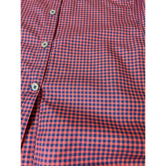 Field & Stream women's button up Nylon vented button up red/blue Nylon SZ XL - Picture 8 of 12